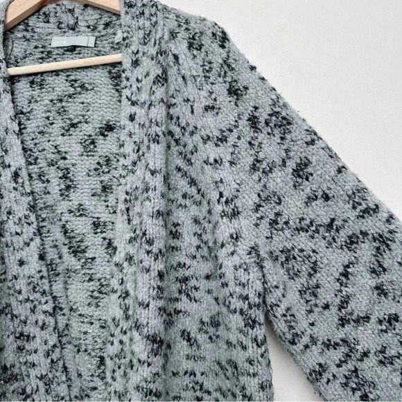 Vince Womens Size Medium Duster Robe Open Duster Cardigan Grey Color - Picture 6 of 12